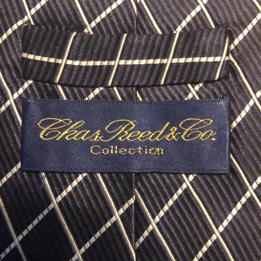 Chas Reed & Company Necktie - 100% Silk Luxury S22